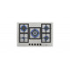 TEKA Encimera a gas  EFX 70.1 5G AI AL DR CI BTN BUT(NAT). 112610049, 5 zonas, Inoxidable. Zona Gigante